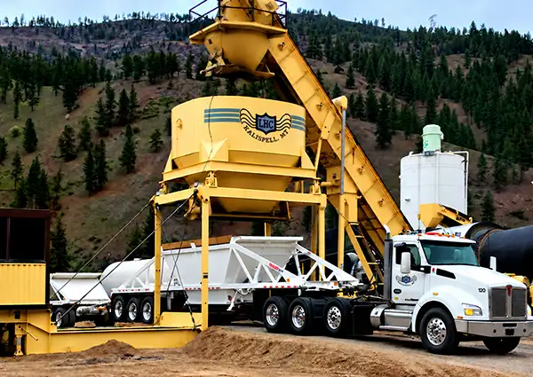 LHC asphalt paving and construction work in the Flathead Valley near Kalispell, Montana